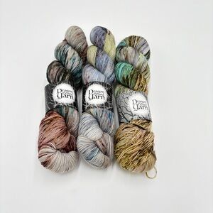 Dragon Hoard Yarn Myth Fingering Weight Superwash Merino Wool Nylon Destash 3